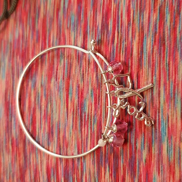 Breast Cancer awareness bracelet - Picture 1 of 2